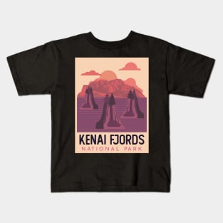 Kenai Fjords National Park Kids T-Shirt